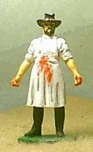 Toy Soldiers Metal Acw American Civil War Union Medical Doctor 54 Mm