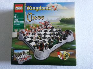Lego® Kingdoms Chess Set 853373 Schach Spiel & Ovp Selten Rare