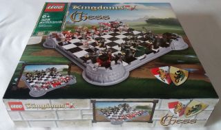 LEGO® Kingdoms Chess Set 853373 Schach Spiel & OVP selten rare 2