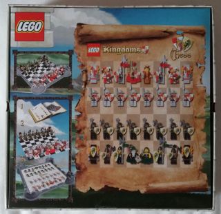 LEGO® Kingdoms Chess Set 853373 Schach Spiel & OVP selten rare 3