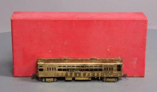 Mts Imports Ho Scale Brass Cta 1 - 50 Series Elevated Cars W/trolley Poles/box
