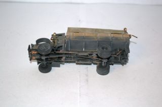 1:72 PROFESSIONAL BUILT MODEL WWII GERMAN TRUCK MB L 4500A 6