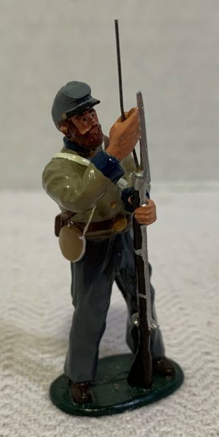 1995 Ted Toy Am Civil War Confederate Toy Soldier 29th Alabama Infantry - 54mm