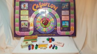 HEBREW Cashflow Investing 101 Financial Board Game Rich Dad Poor Dad - Complete 2