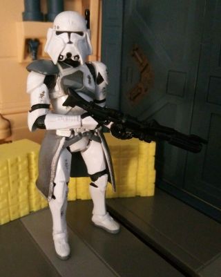 Star War Heavy Trooper 3.  75 " Action Figure Commander Bacara Clone Battlefront Ii