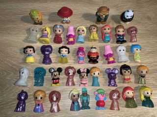 39 Disney Pixar Dreamworks Ooshies Princess Frozen Trolls Mickey Incredibles Etc