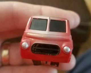 1970 Tyco Pro Slot Car Dodge Blown Hemi Van Truck Red