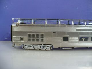 SHOP CLEANING NIGHT HO BRASS Precision ATSF High - Level Full Dome Car F/P AS - IS 5