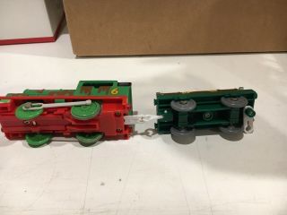 Thomas & Friends Trackmaster Motorized Percy Covered w/ Chocolate & Syrup Tanker 6