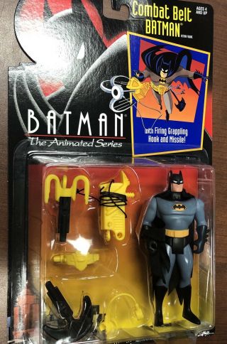 1992 Kenner Dc Batman The Animated Series Combat Belt Figure Misb
