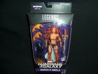 Marvel Legends Guardians Of The Galaxy Angela Action Figure Baf Titus Right Leg