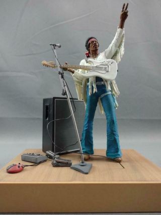 Mcfarlane 2003 Jimi Hendrix Woodstock Fender Guitar Rock Roll Action Figure 100