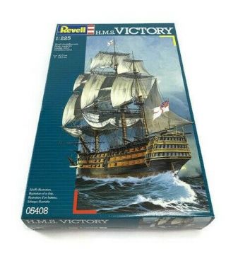 Hms Victory Revell 05408 1/225 Scale Plastic Model Kit