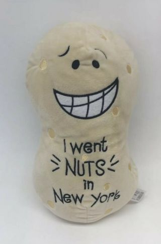 Peanut Plush I Went Nuts In York Fiesta Stuffed Animal Rare Vhtf 11.  5 Inches