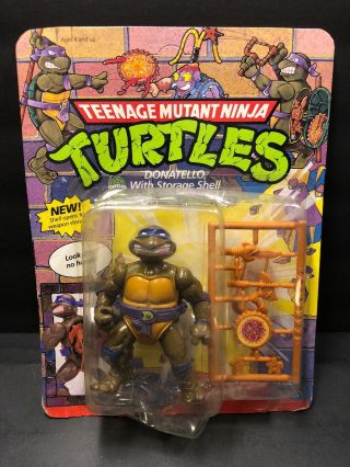 Teenage Mutant Ninja Turtles Tmnt Storage Shell Donatello Unpunched Playmates
