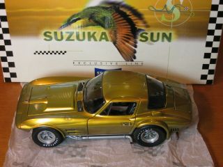 1:18 Exoto,  1963 Corvette Grand Sport Coupe In Standox Suzuka Sun