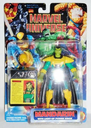 Marvel Universe Mandarin Action Figure Toy 1997 Light Up