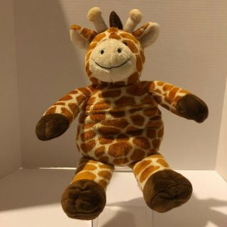 Aroma Home Giraffe Cozy Animal Cuddly Hottie Microwaveable Heat Plush 12 " W/pad