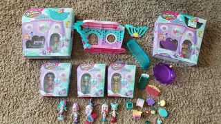 Shopkins Happy Places Mermaid Reef Retreat Day Spa Dive In Dining Playset Dolls