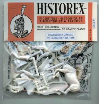 Historex - 54mm French Guard Chasseur A Cheval Full Dress On Horse