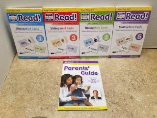 Your Baby Can Read Sliding Word Cards 1 3 4 5 Early Language System Incomplete