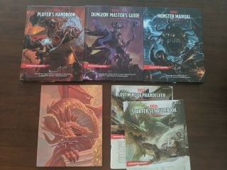 - Dungeons & Dragons 5e - Core Books (phb,  Dmg,  Mm)