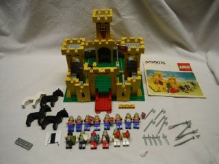 Lego Vintage Classic Castle Complete Set 375 6075 1981