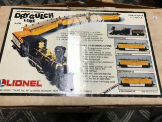 Lionel Virginia & Truckee Dry Gulch Line 6 - 11706 Passenger Set 1988