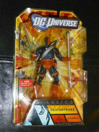 Deathstroke Dc Universe Classics All Star Figure 6 Mattel