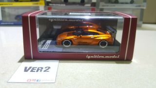Ignition Model 1/64 Nissan Gtr R35 Pandem Orange Malaysia Exclusive