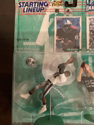 Starting Lineup Football Figures Tim Brown And Fred Biletnikoff 2