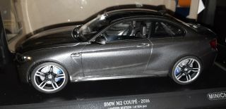 Minichamps 1/18 Bmw M2 Coupe Grey Very Rare 504pcs