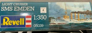 Bundle:REVELL 1:350 SMS Emdem and Dresden Light Cruiser Models - 3
