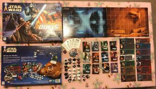 Star Wars Epic Duels 99 Complete Board Game Milton Bradley 2002