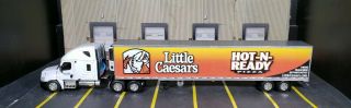 Dcp 1/64 Diecast Promotions 32942 Blue Line/little Caesars Cascadia Internal Htf