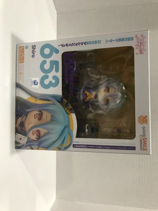 Nendoroid 653 No Game No Life Shiro Action Figure Good Smile Company Us Sell