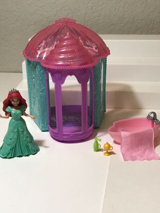 Disney Princess Little Kingdom Ariel Flip n Switch Castle with MagiClip Doll 2