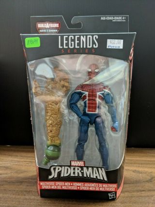 Marvel Legends - Spiderman Uk 6 " Inch Action Figure In - Hand Nib