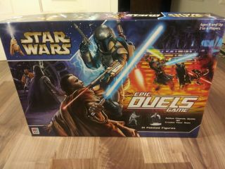 Star Wars Epic Duels Board Game Milton Bradley 2002