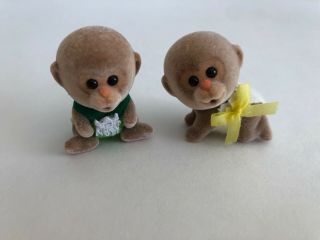 Epoch Sylvanian Families Calico Critters Baby Monkey Twins