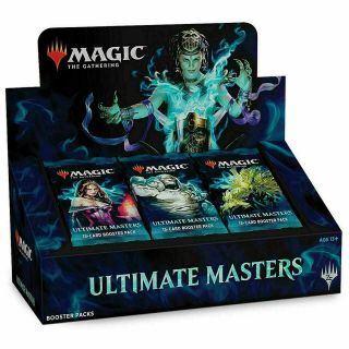 Magic The Gathering: Ultimate Masters Booster Box With Topper