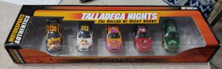 1/64 Motorsports Authentics Talladega Nights 5 Car Set Ricky Bobby
