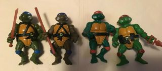 Tmnt Teenage Mutant Ninja Turtles 1988 Michelangelo Raphael Leonardo Donatello