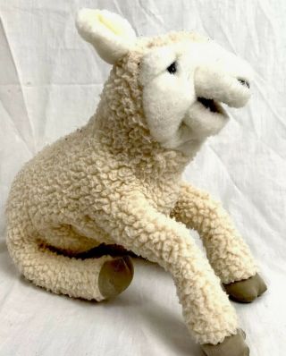 Folkmanis Folktails Puppets Lamb Sheep Puppet Furry Folk Puppets