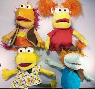 Fraggle Rock Hand Puppet Manhattan Toy Gobo Red Wembly Goober