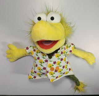 Fraggle Rock Hand Puppet Manhattan Toy Gobo Red Wembly Goober 3