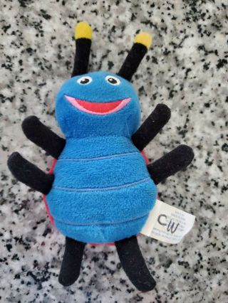 Kids Ii Baby Einstein Bug Insect Ladybug Stuffed Plush Rare Finger Puppet Toy