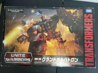 Takara Tomy Transformers Unite Warriors Uw06 Grand Galvatron Japan