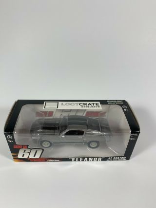 Lootcrate Exclusive Gone In 60 Seconds Eleanor Shelby Mustang 1:64 Die Cast Car