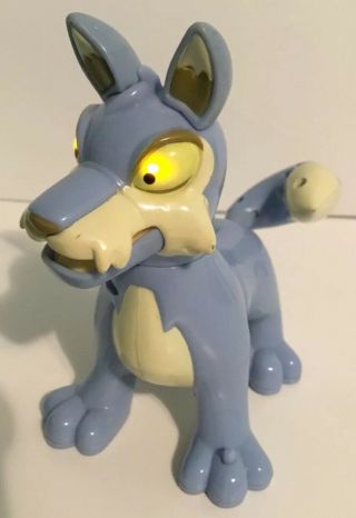Neopets Blue Lupe 2004 Electronic Light Up Voice Activated Figure Thinkway Toys